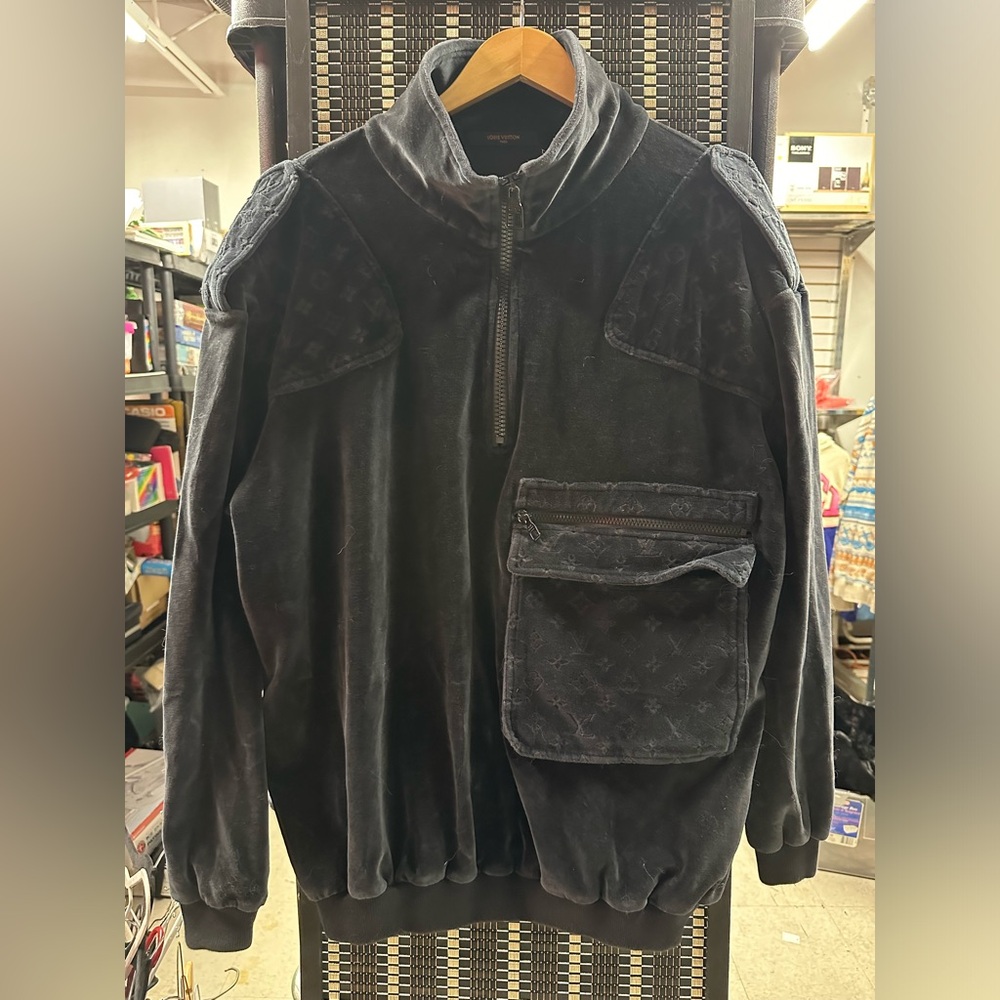 Louis Vuitton Velour Top